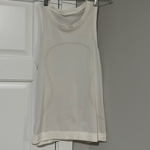 lululemon athletica Tops - lulu white swiftly size 6